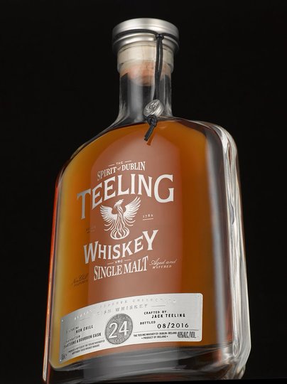 The Teeling Whiskey Co 24 Year Old Single Malt Irish Whiskey