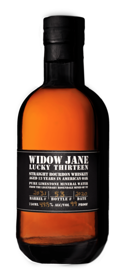 Widow Jane Lucky Thirteen 13 Year Old Straight Bourbon Whiskey