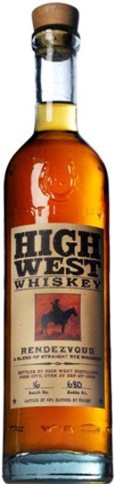 High West Rendezvous Rye Whiskey