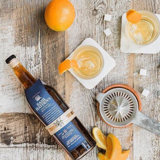 Basil Haydens Caribbean Reserve Rye Whiskey