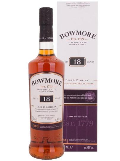 Bowmore Deep Complex 18 Year Old Single Malt Scotch Whisky