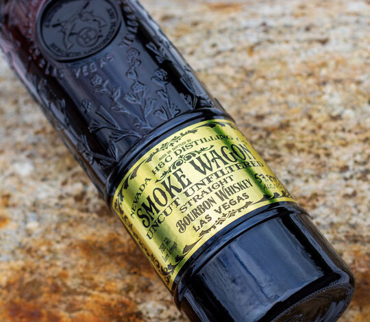 Nevada Hc Distilling Co Smoke Wagon Uncut Unfiltered Straight Bourbon Whiskey