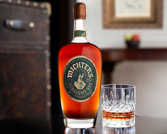 Michters 25 Year Old Single Barrel Straight Rye Whiskey