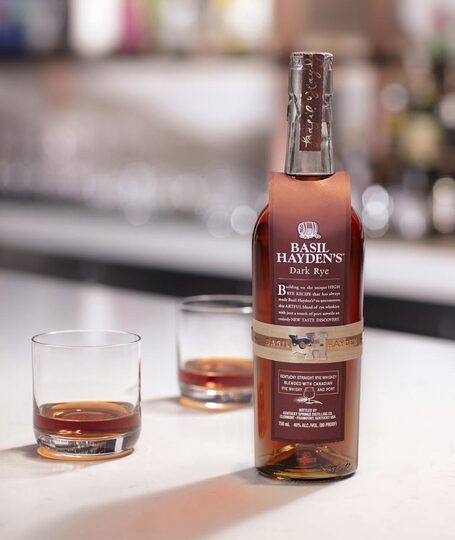 Basil Haydens Dark Rye Straight Rye Whiskey