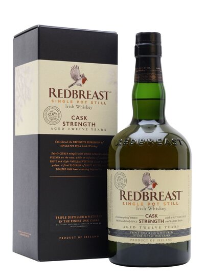 Redbreast 12 Year Old Cask Strength Single Pot Still Irish Whiskey