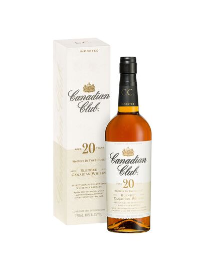 Canadian Club 20 Year Old Canadian Whisky