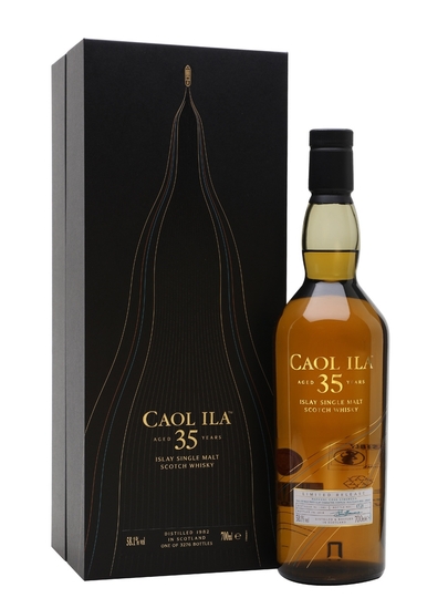 Caol Ila Limited Release Natural Cask Strength 35 Year Old Single Malt Scotch Whisky