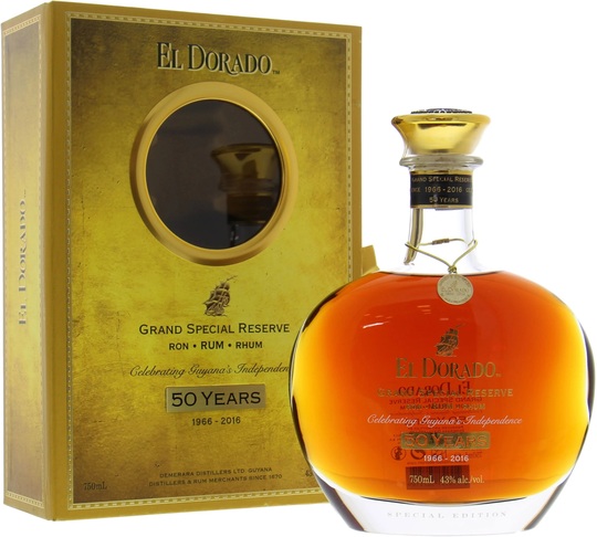 El Dorado 50 Years Grand Special Reserve Rum