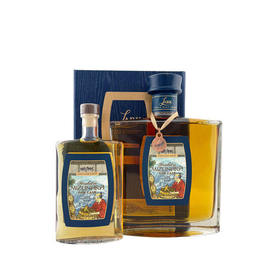 Lark Rare Cask Series Mizunara Oak Cask Single Malt Whisky With Taster 100ml