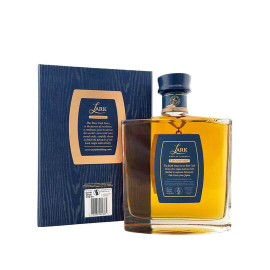 Lark Rare Cask Series Mizunara Oak Cask Single Malt Whisky With Taster 100ml
