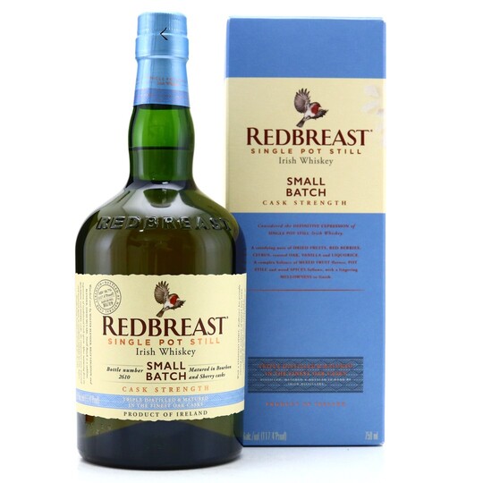 Redbreast Small Batch Cask Strength Pot Still Irish Whiskey