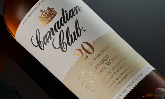 Canadian Club 20 Year Old Canadian Whisky