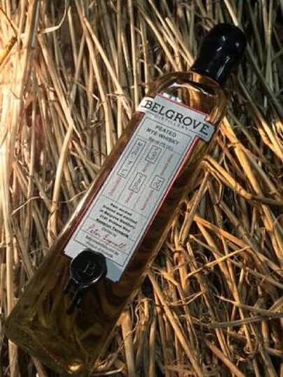 Belgrove Distillery Peated Rye Whisky
