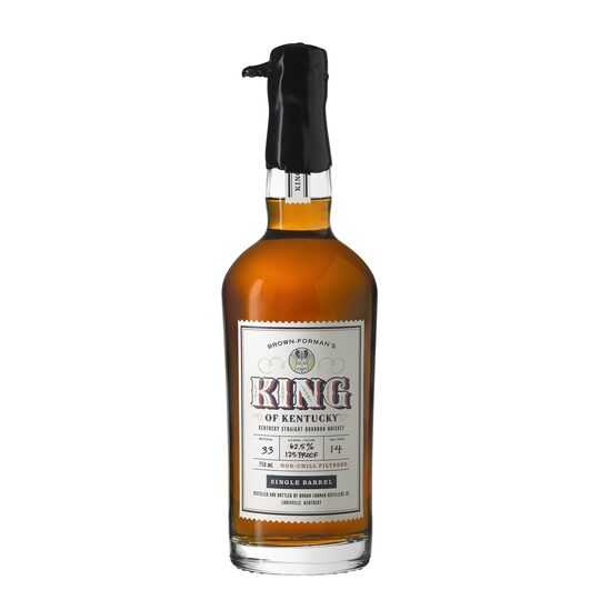 Brown Formans King Of Kentucky 2021 14 Year Old Single Barrel Bourbon
