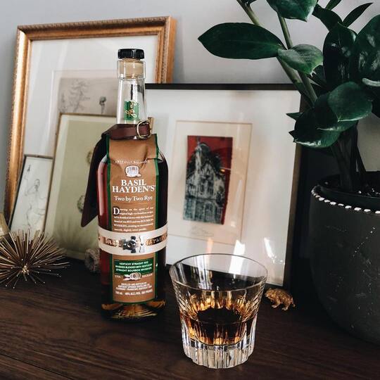 Basil Haydens Two By Two Rye Whiskey