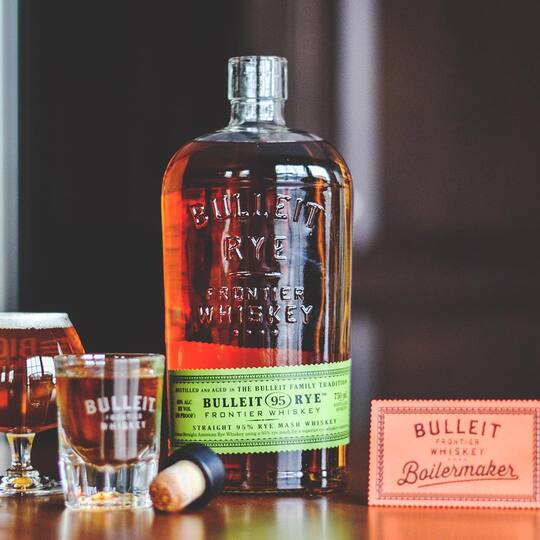 Bulleit 95 Small Batch American Straight Rye Mash Whiskey
