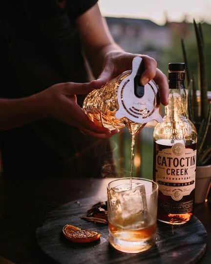 Catoctin Creek Roundstone Rye Cask Proof Whisky