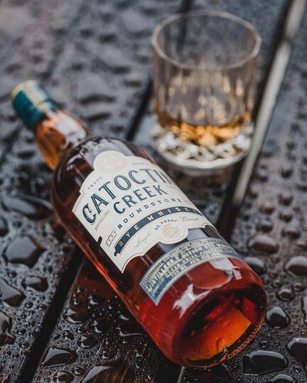 Catoctin Creek Roundstone Rye Distillers Edition 92 Proof Organic Whisky