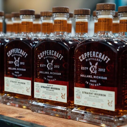 Coppercraft Distillery Blend Of Straight Bourbon Whiskies