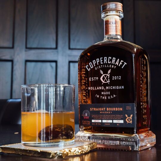 Coppercraft Distillery Straight Bourbon Whiskey