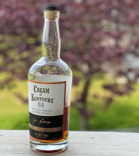 J W Rutledge Cream Of Kentucky 115 Year Old Straight Bourbon Whiskey