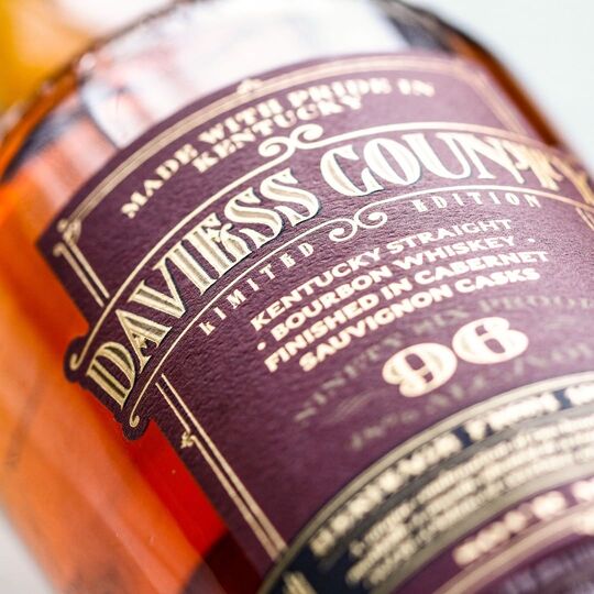 Daviess County Cabernet Sauvignon Cask Finish Kentucky Straight Bourbon Whiskey