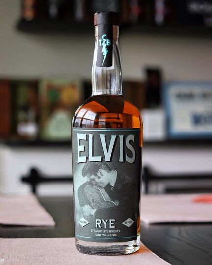 Elvis The King Straight Rye Whiskey