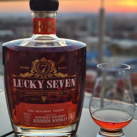 Lucky Seven The Holiday Toast Kentucky Straight Bourbon Whiskey