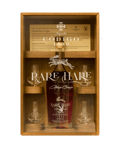 Codigo 1530 Rare Hare Anejo Conejo Double Barrel Tequila Anejo