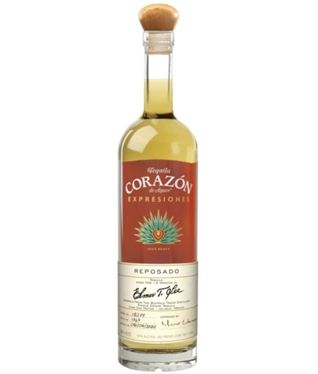 Corazon De Agave Expresiones Elmer T Lee Barrels Tequila Reposado