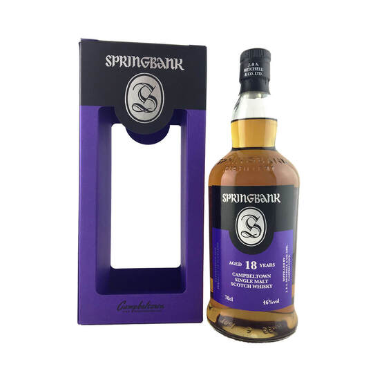 Springbank 18 Year Old Single Malt Scotch Whisky