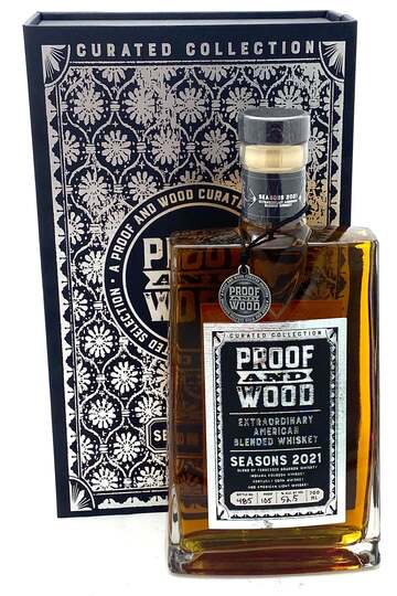 Proof Wood Ventures Seasons 2021 18 Years Old American Blended Whiskey