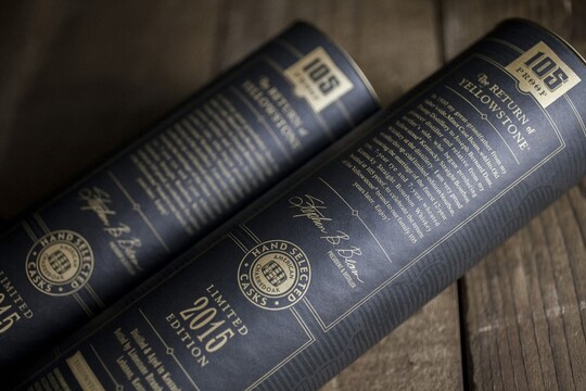 Yellowstone 2015 Limited Edition 7 Year Old Kentucky Straight Bourbon Whiskey