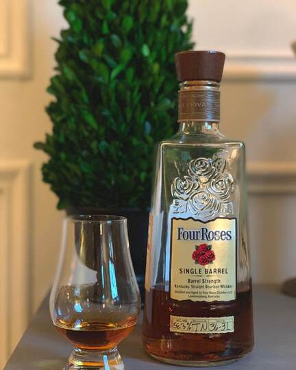 Four Roses Single Barrel Private Selection Barrel Strength Bourbon Obsq