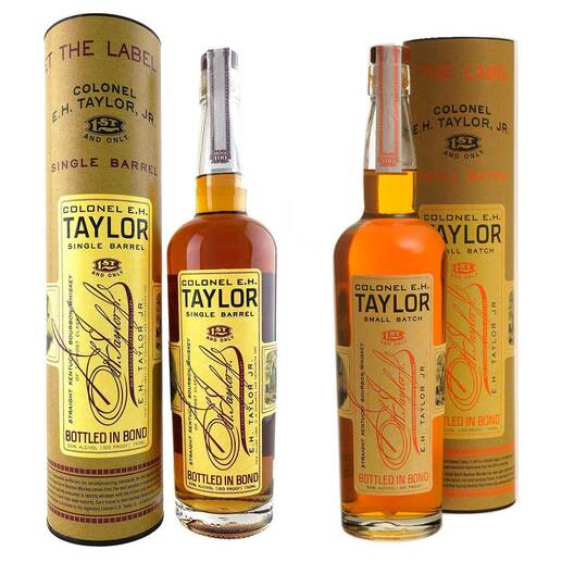 Colonel E H Taylor Small Batch Single Barrel Bourbon Whiskey Bundle