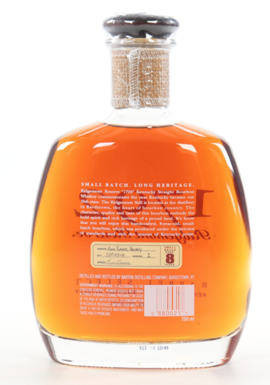 1792 Ridgemont Reserve 8 Year Old Barrel Select Bourbon Whiskey Discontinued Bottling