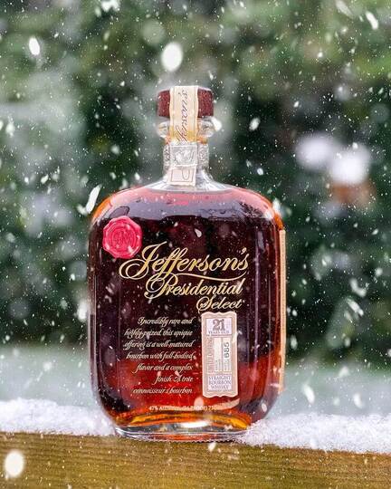 Jeffersons Presidential Select 21 Year Old Straight Bourbon Whiskey