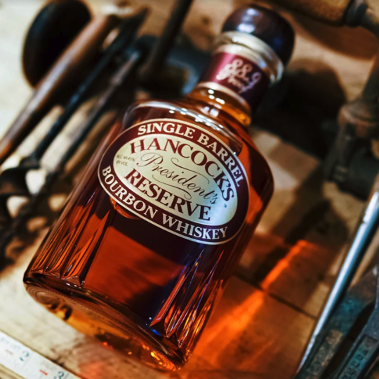 Hancocks Presidents Reserve Single Barrel Bourbon Whiskey