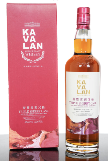 Kavalan Triple Sherry Cask Single Malt Whisky