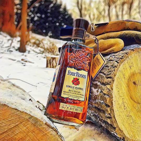 Four Roses Single Barrel Private Selection Barrel Strength Bourbon Obso