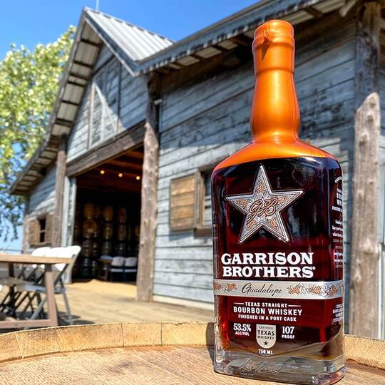 Garrison Brothers Guadalupe Finished In A Port Cask Texas Straight Bourbon Whiskey