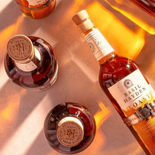 Basil Haydens Toast Kentucky Straight Bourbon Whiskey