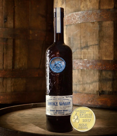 Nevada Hc Distilling Co Smoke Wagon Desert Jewel Reserve 10 Year Old Straight Bourbon