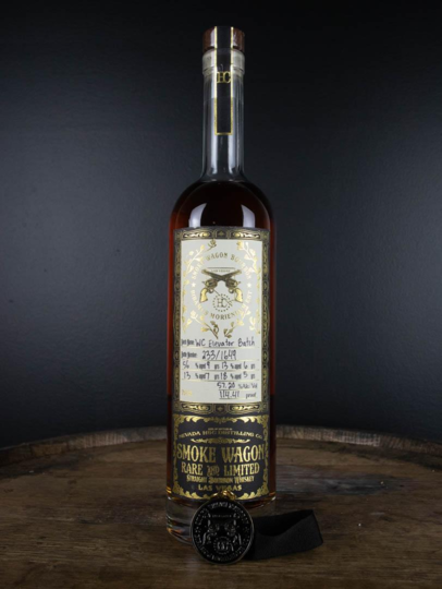 Nevada Hc Distilling Co Smoke Wagon Rare And Limited Straight Bourbon Whiskey