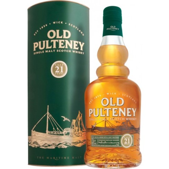Old Pulteney 21 Year Old Single Malt Scotch Whisky