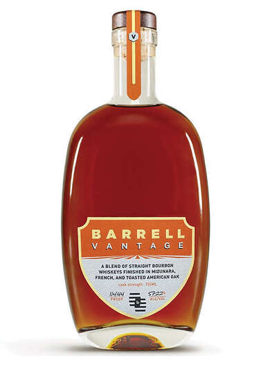 Barrell Vantage Blend Of Straight Bourbons Finished In Mizunara French Toasted American Oak
