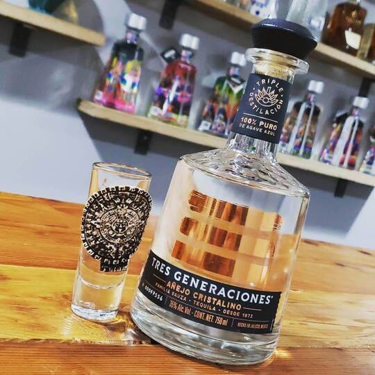 Sauza Tres Generaciones Anejo Cristalino Tequila