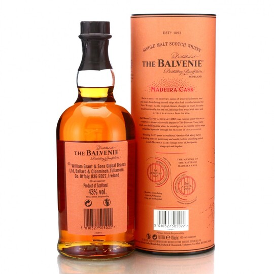 The Balvenie Madeira Cask 15 Year Old Single Malt Scotch Whisky