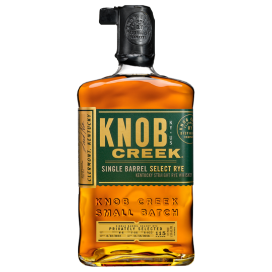 Knob Creek Single Barrel Select Rye Whiskey