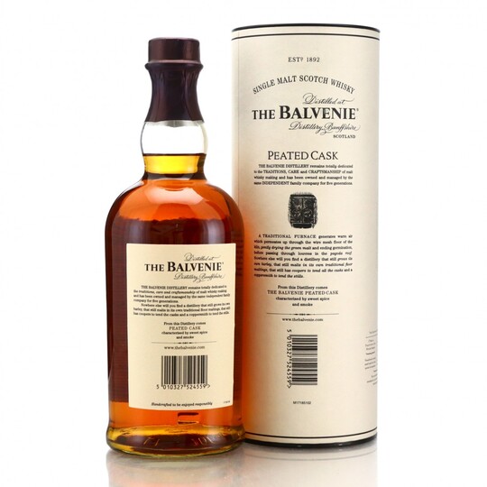 The Balvenie Peated Cask 17 Year Old Single Malt Scotch Whisky